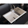 Мойка OMOIKIRI BANZEN 86-2-GR Artceramic/leningrad Grey 4993318