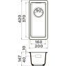 Мойка OMOIKIRI KATA 20-U-BE Artgranit/ваниль 4993373