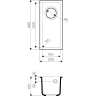 Мойка OMOIKIRI BOSEN 20-U-DC Tetogranit/темный шоколад 4993226