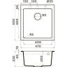 Мойка OMOIKIRI BOSEN 47-CH Tetogranit/шампань 4993593