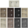 Мойка OMOIKIRI BOSEN 80-2-WH Tetogranit/белый 4993839