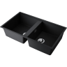 Мойка OMOIKIRI KITAGAWA 83-2-U-GB Artceramic/графит 4993811