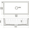 Мойка OMOIKIRI MIKURA 91-WH Natceramic/белый 4997086