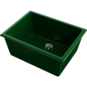 Мойка OMOIKIRI OKINOSHIMA 61-U/I RG-GLOSSY ART COLLECTION Natceramic/royal green 4911263
