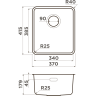 Мойка OMOIKIRI OMI 37-U/I ULTRA-LG нержавеющая сталь/светлое золото 4997400