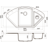 Мойка OMOIKIRI SAKAIME 105C-SA Tetogranit/бежевый 4993125