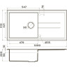 Мойка OMOIKIRI TEDORI 100-BL Tetogranit/черный 4993916