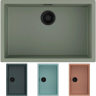 Мойка OMOIKIRI YAMAKAWA 75-INTEGRA WG Artceramic/wind green 4997271