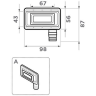 Перелив для моек OMOIKIRI ARTCERAMIC OV-1-ARTC LG (4956723)