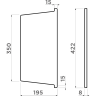Разделочная доска OMOIKIRI CB-PRIME-400-GB 4999133